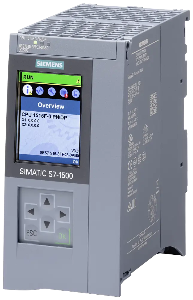 [SIMATIC S7 CPU 1516F-3] 6ES7516-3FP03-0AB0