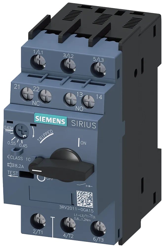 [SIRIUS Motor Circuit Breaker 0.45-0.63A] 3RV2011-0GA15