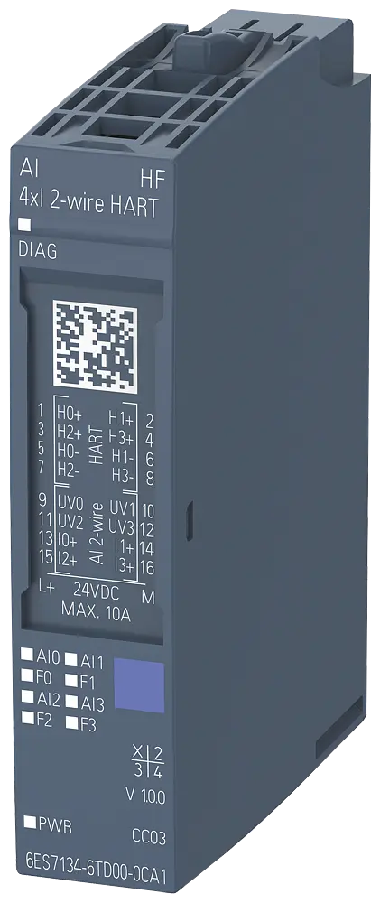 [SIMATIC ET 200SP Analog HART Input Module] 6ES7134-6TD00-0CA1
