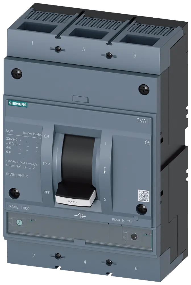 [SENTRON MCCB 3P 70kA 1000A] 3VA1510-6EF32-0AA0