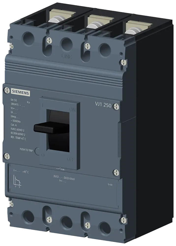 [SINOVA MCCB 3P 36kA 250A] 3VJ1225-5DA32-0AA0