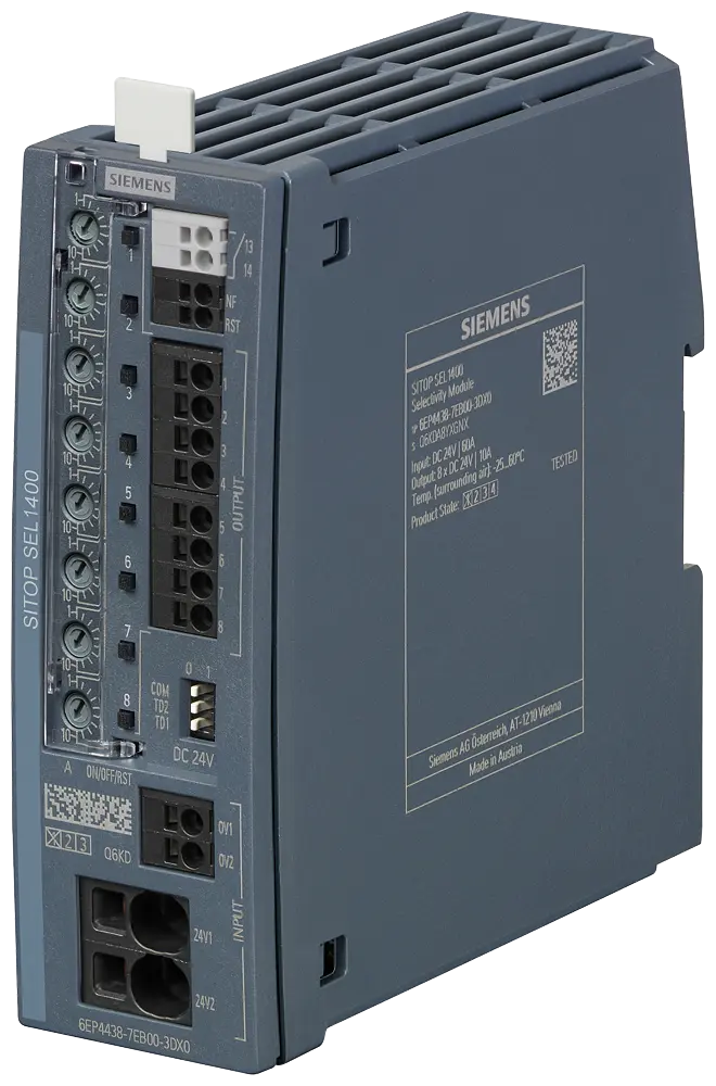 [SITOP SEL1400 10A Selectivity Module] 6EP4438-7EB00-3DX0