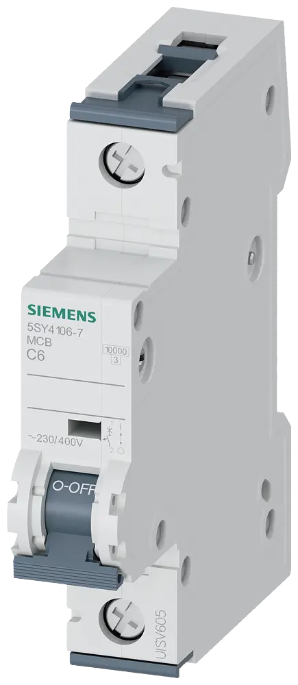 [SENTRON MCB 1P 10kA 6A C ] 5SY4106-7
