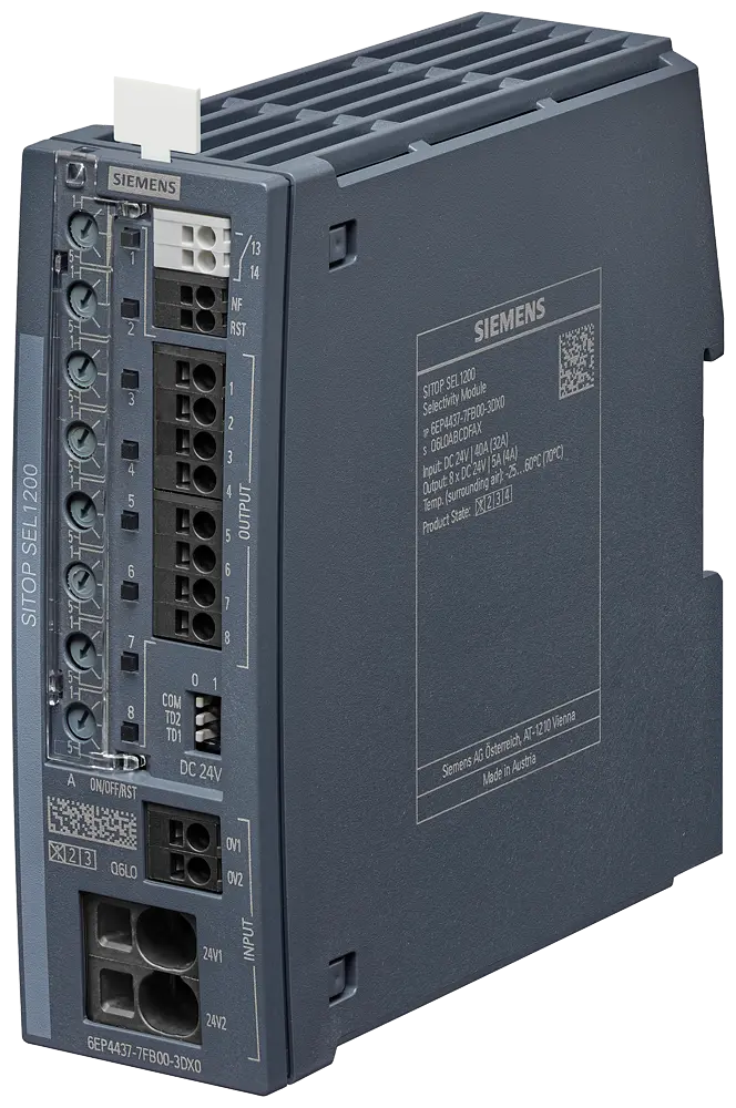 [SITOP SEL1200 5A Selectivity Module] 6EP4437-7FB00-3DX0