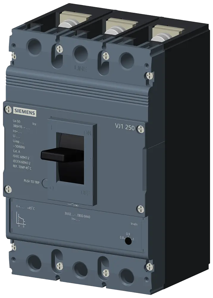 [SINOVA MCCB 3P 25kA 250A 100%] 3VJ1225-4DB32-0AA0