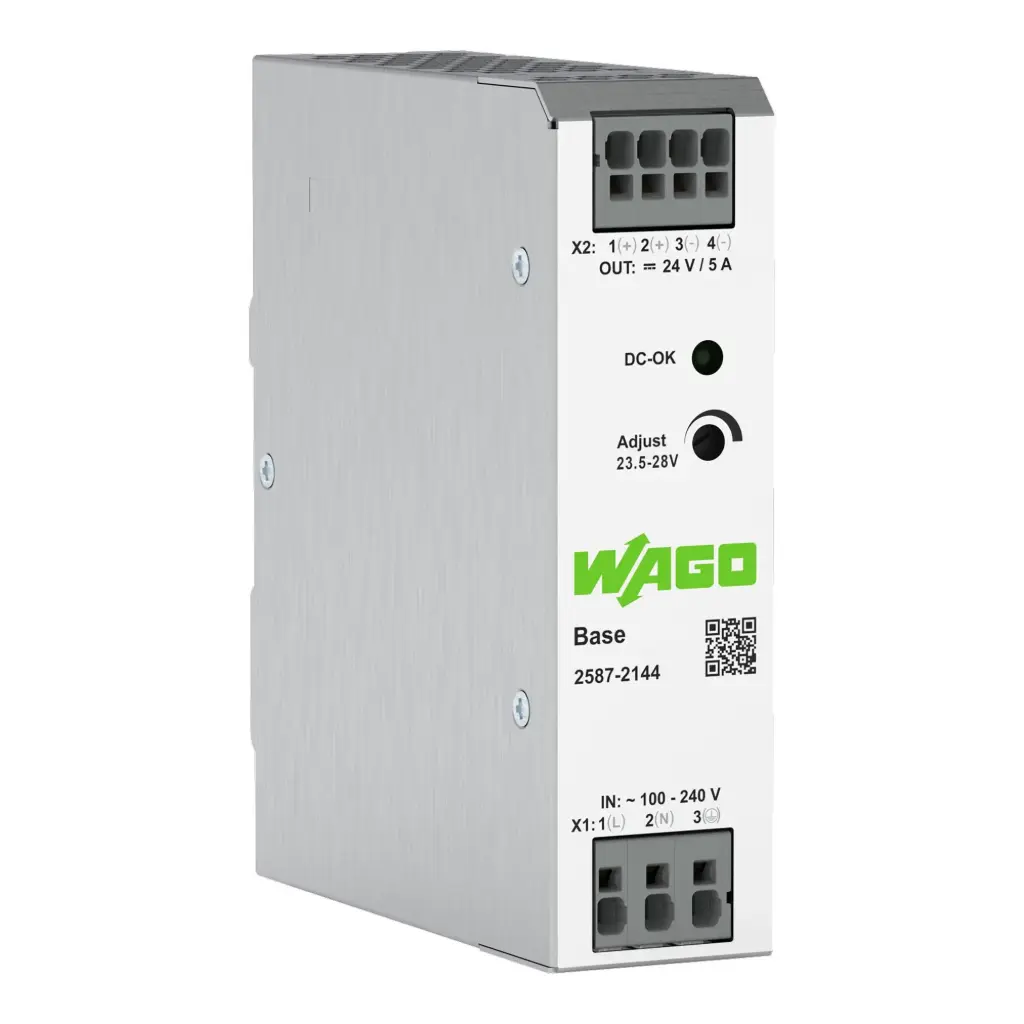 [WAGO PSU 1AC 24VDC/5A] 2587-2144
