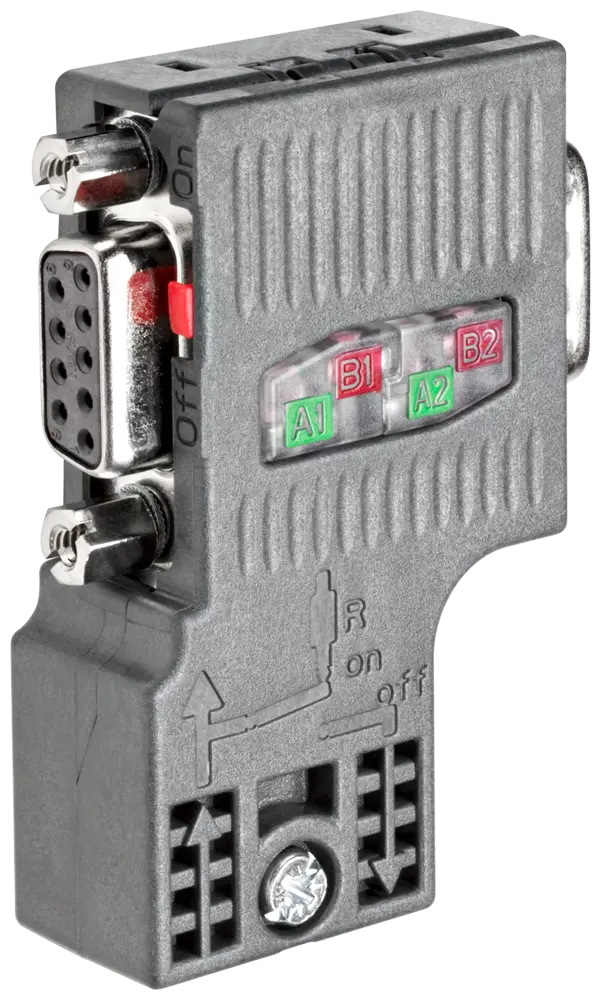[SIMATIC PB Connector, 90 Degree, with PG Socket] 6ES7972-0BB52-0XA0