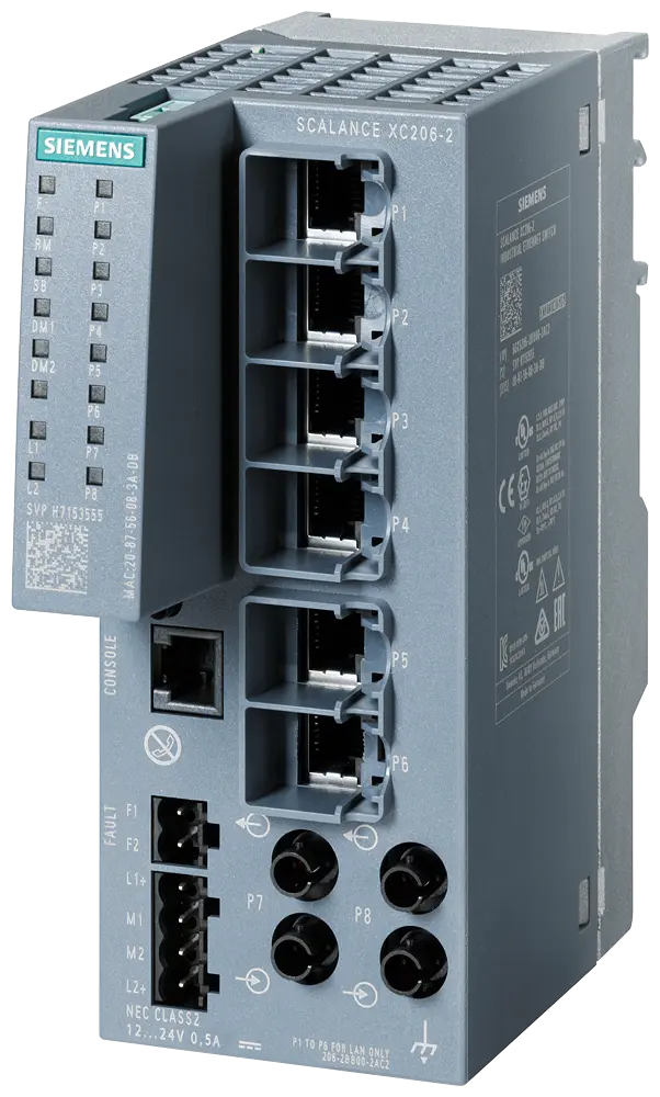 [SCALANCE XC206-2 Managed IE Switch] 6GK5206-2BB00-2AC2