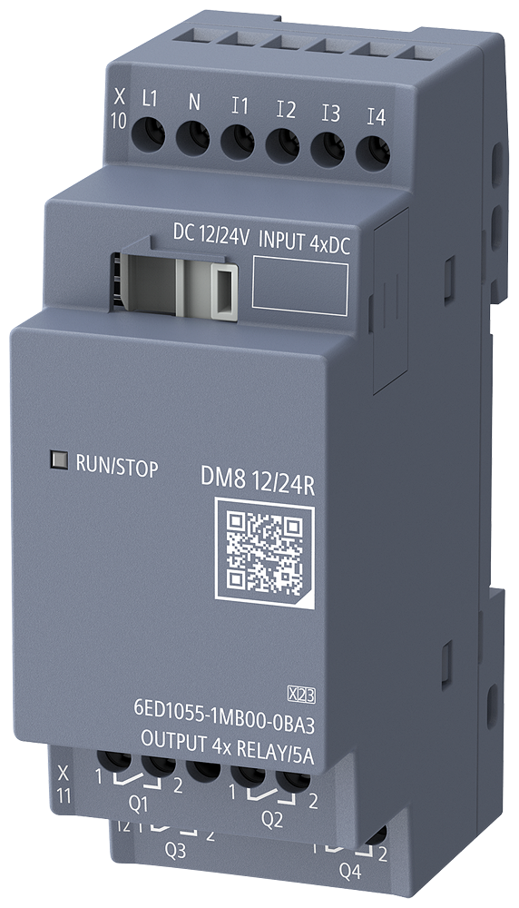 [LOGO! 9 DM8 12/24R Exp. mod. 2 MW, 4DI/DO] 6ED1055-1MB00-0BA3