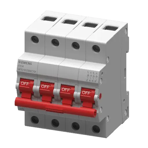 [SINOVA Switch disconnector 125A 4 pole] 5TE3492-0RC