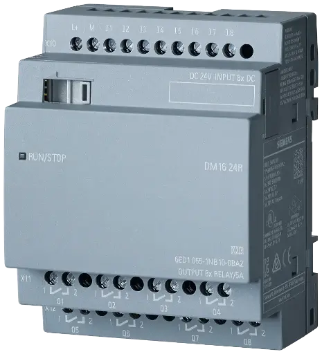 [LOGO! Expansion 24VDC Relay 8DI/8DO] 6ED1055-1NB10-0BA2