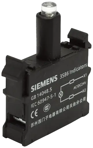 [SIRIUS Illuminated Actuator Module LED 24V AC/DC RED] 3SB6403-1BA20-1AA0