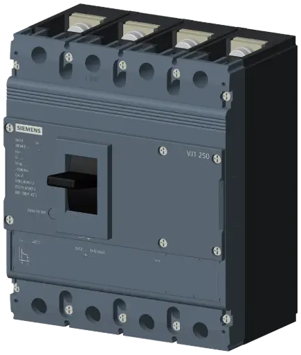 [SINOVA MCCB 4P 36kA 250A] 3VJ1225-5EA42-0AA0